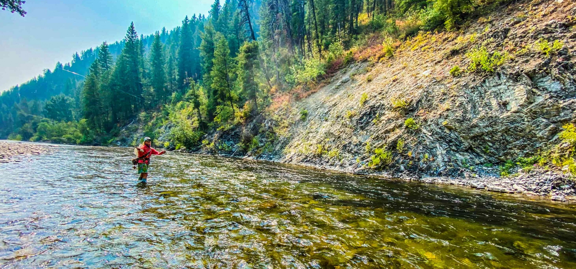 Fly fishing with sun valley outfitters